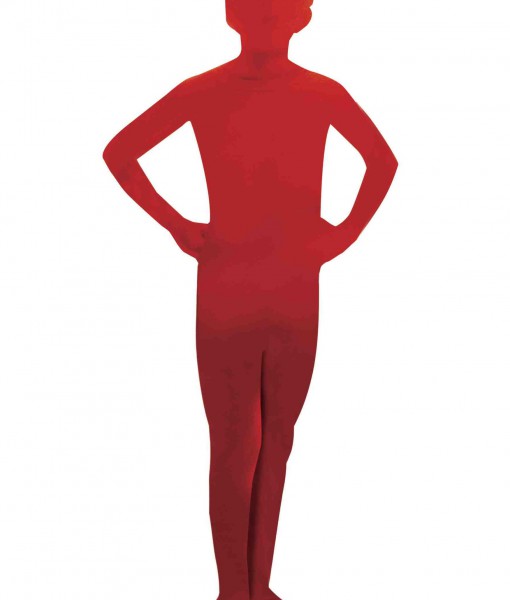 Boys Red Invisible Man Costume