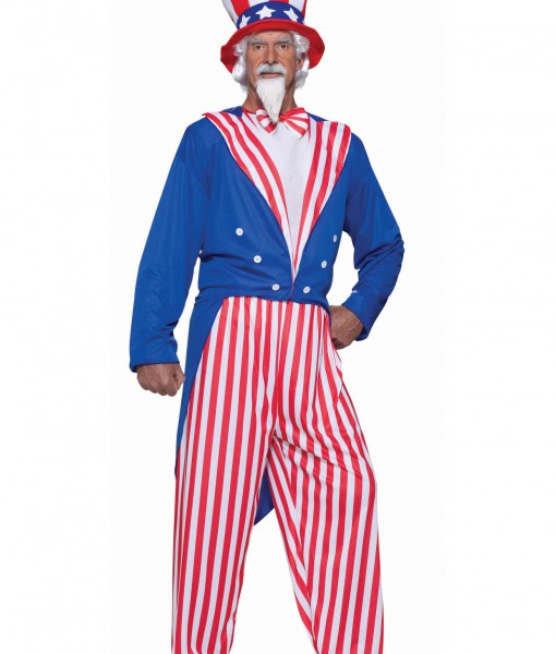 Plus Size Uncle Sam Costume