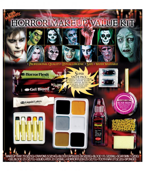 Horror Makeup Value Kit