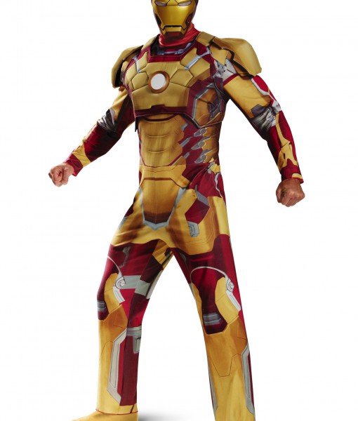 Plus Size Deluxe Iron Man Mark 42 Costume