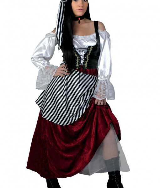 Plus Size Deluxe Pirate Wench Costume