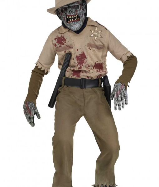Child Zombie Sheriff Costume