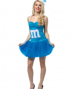 Womens M&M Blue Party Dress