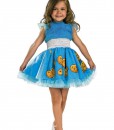 Girls Frilly Cookie Monster Costume