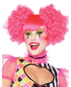 Pink Harlequin Wig