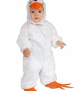 Toddler White Rooster Costume