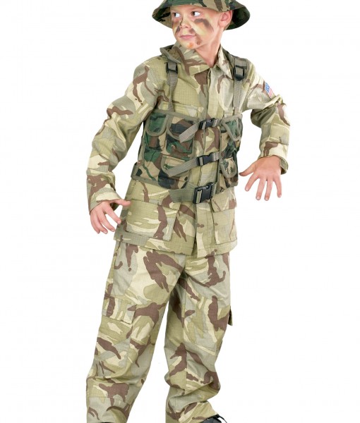 Child Delta Force Army Costume