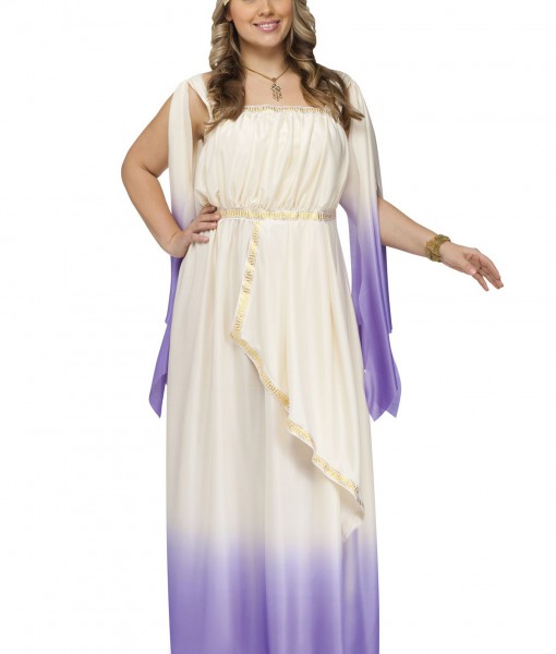 Plus Size Purple Goddess Costume