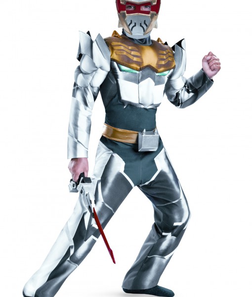 Child Robo Knight Megaforce Classic Muscle Costume