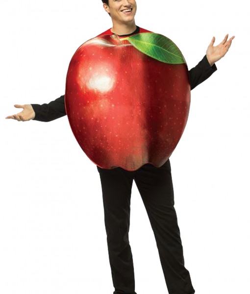 Adult Get Real Apple Costume