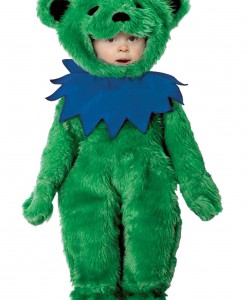 Toddler Grateful Dead Green Dancing Bear Costume