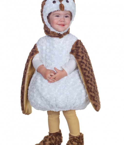 Toddler White Barn Owl Costume