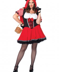 Women's Plus Size Red Riding Wolf Costume