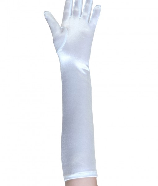 Child White Gloves