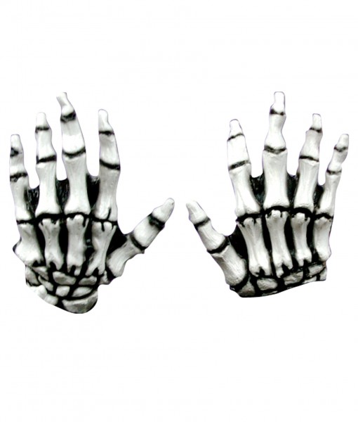 Junior White Skeleton Hands