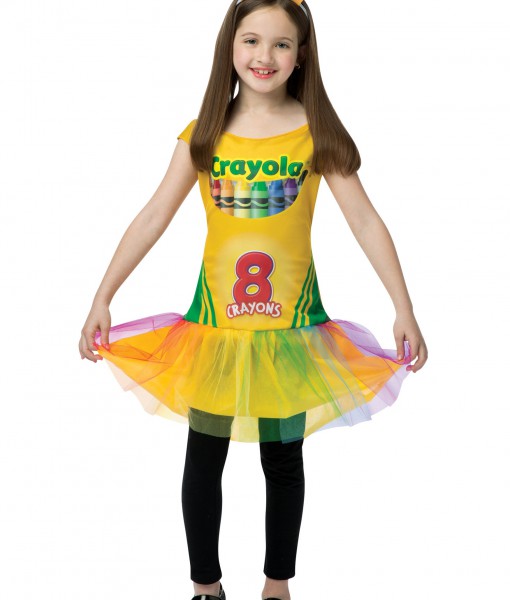 Child Tutu Crayon Dress