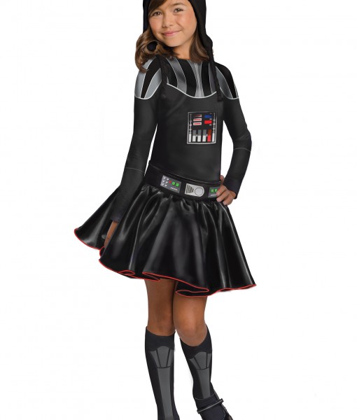 Darth Vader Girls Dress Costume