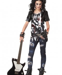 Teen Rocked Out Zombie Costume