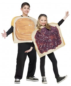 Child Peanut Butter and Jelly Costume
