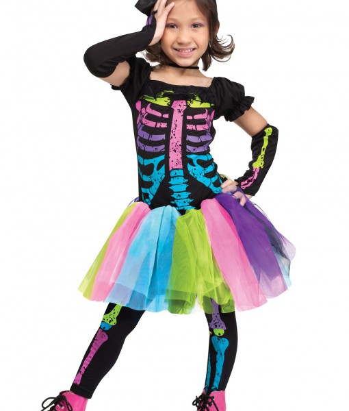 Toddler Funky Punky Bones Costume