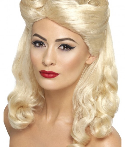 40's Blonde Pin Up Wig