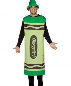 Adult Green Crayon Costume