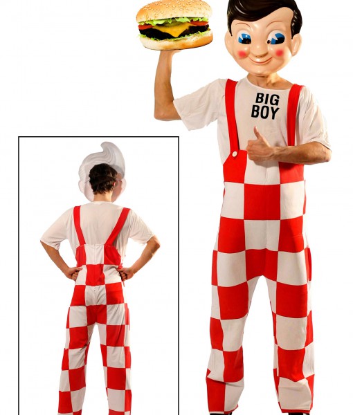 Big Boy Deluxe Costume w/Plastic Mask