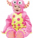 Infant Pink Mini Monster Costume