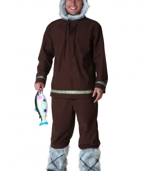 Plus Size Eskimo Boy Costume