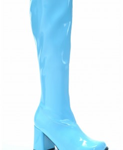 Blue Gogo Boots
