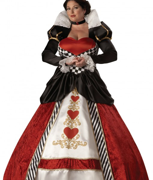 Plus Size Adult Queen of Hearts Costume