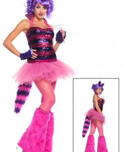Exclusive Sexy Sequin Cheshire Cat Costume