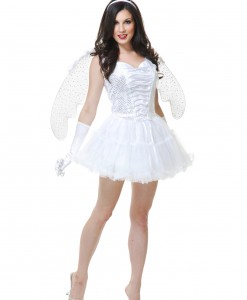 Women's White Angel Costume