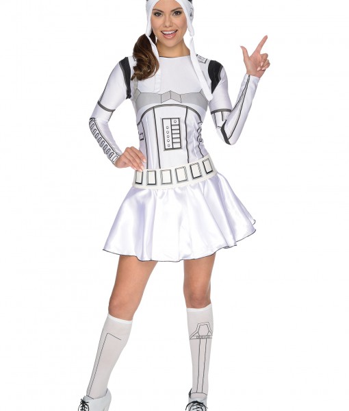 Adult Storm Trooper Dress Costume