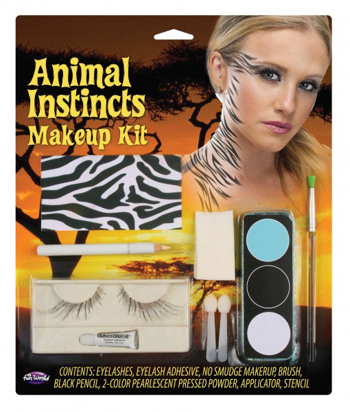 Zebra Animal Instincts Makeup Kit