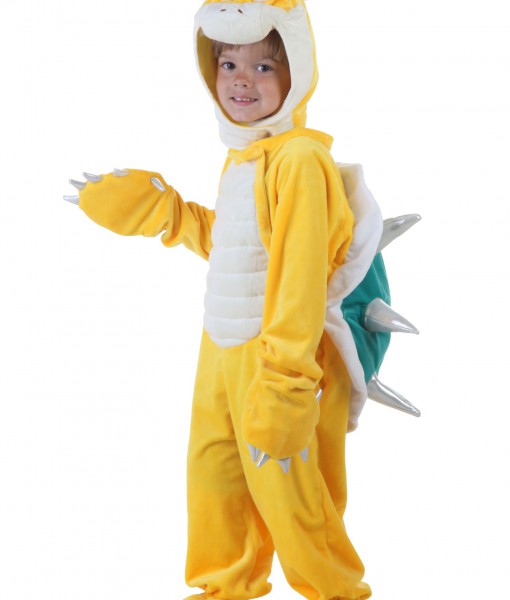 Yellow Dinosaur w/ Green Shell Costume