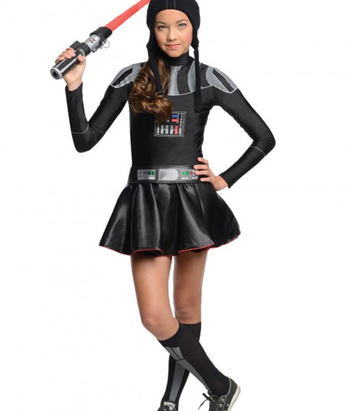 Darth Vader Tween Dress Costume