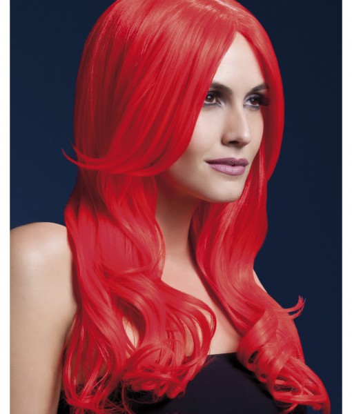 Styleable Fever Khloe Neon Red Wig