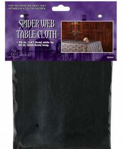 Spider Web Table Cloth