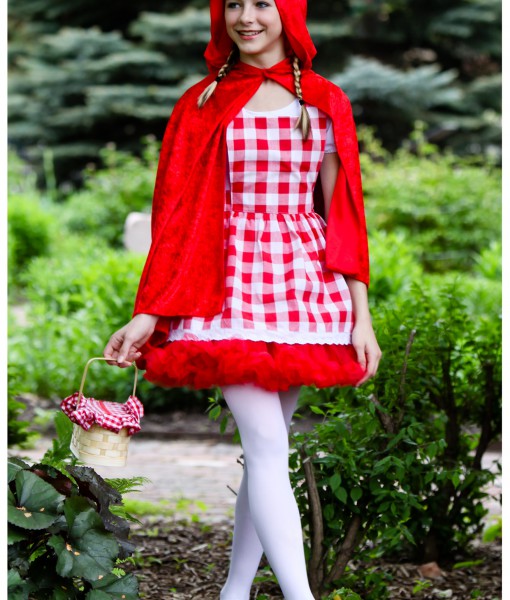 Teen Red Riding Hood Tutu Costume