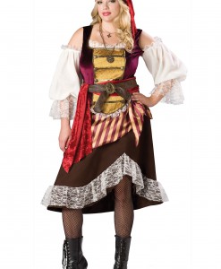 Plus Deckhand Darlin' Pirate Costume