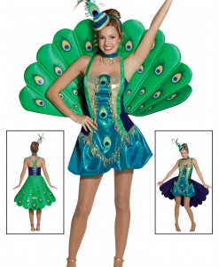 Womens Peacock Costume