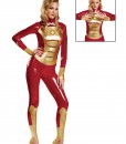 Sassy Iron Man Mark 42 Lycra Bodysuit Costume