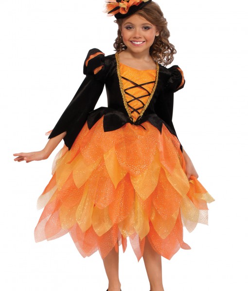 Pumpkin Witch Girl Costume