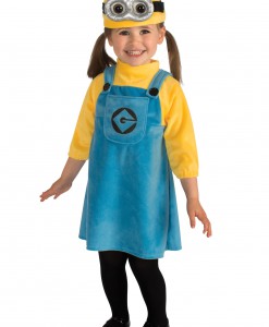 Toddler Girls Minion Costume