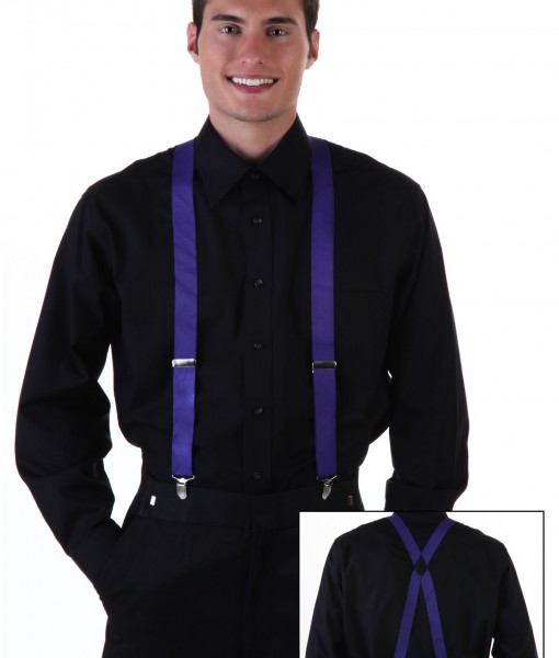 Purple Suspenders