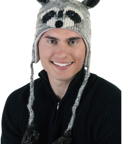 Adult Robbie the Raccoon Hat