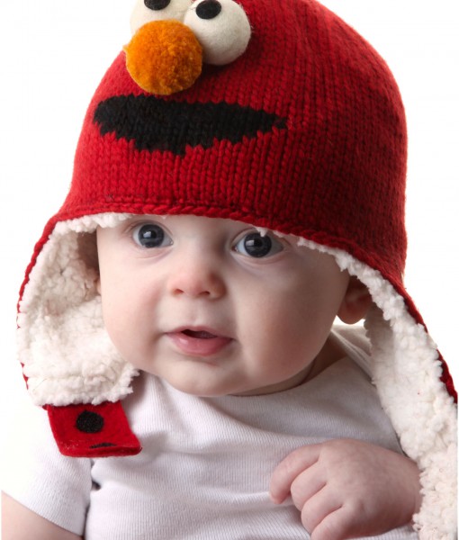 Infant Elmo Hat