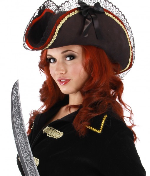 Lady Buccaneer Black Hat