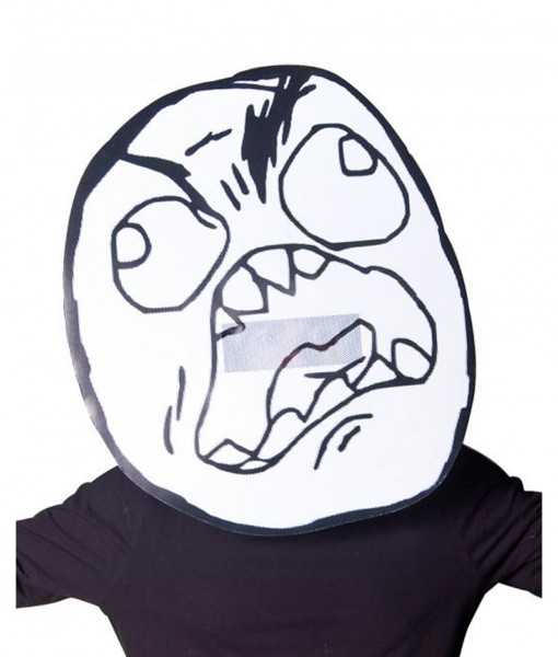 Rage Face Big Head Mask